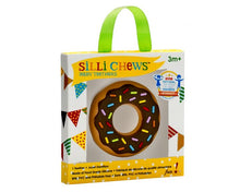 Load image into Gallery viewer, Silli Chews Chocolate Donut Teether