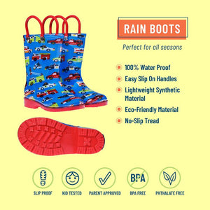 Wildkin Heroes Rain Boots