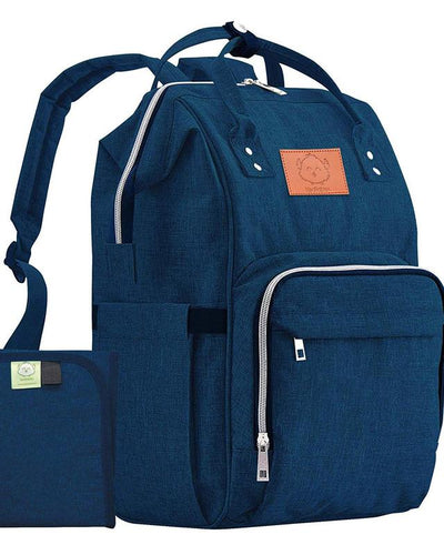 KeaBabies Original Diaper Backpack Navy