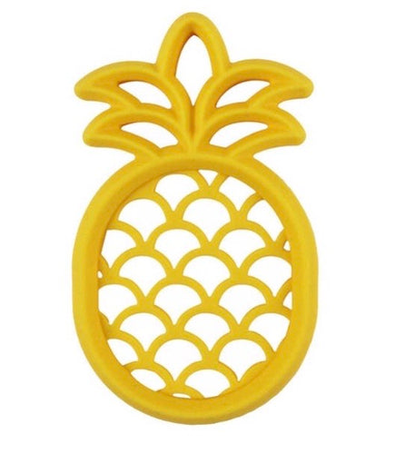 Itzy Ritzy Chew Crew Silicone Pineapple Teether