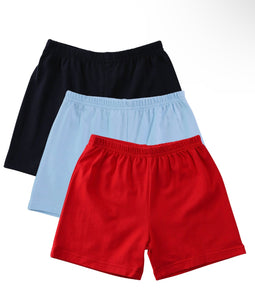 Jellybean Knit Cotton Shorts- Red