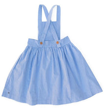 Load image into Gallery viewer, Wren and James Apron Pinafore in Light Chambray