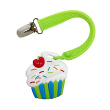 Load image into Gallery viewer, Silli Chews Cupcake Teether and Strap