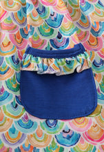 Load image into Gallery viewer, Mermaid Scale Ruffle Shorts Set