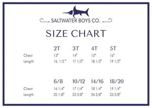 Saltwater Boys Company Surf Truck Short Sleeve Tee Grey