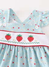 Load image into Gallery viewer, Strawberry Ruffle Shorts Set