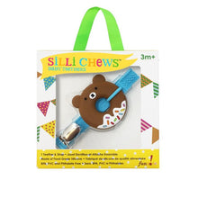 Load image into Gallery viewer, Silli Chews Bear Donut Teether and Strap